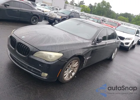 2010 BMW 750Li z USA, uszkodzony, nr VIN WBAKB8C5XACY62728